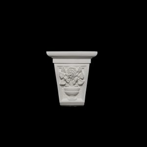 CCKS-06 Rosepot Keystone with Bullnose Cap