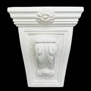 CCKS-08 / T37 Acanthus Block and Flower Keystone with Cap
