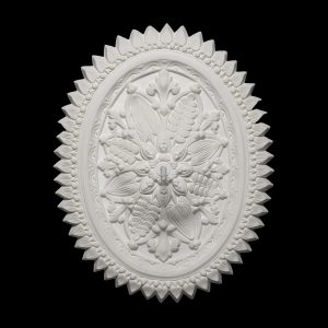 CCR-07P / R445S Fern Ellipse Rose Solid