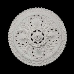 CCR-10V / R340V Victorian Fan Flat Rose Vented