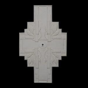 CCR-53P / R536S Gum Leaf Ceiling Rose Solid