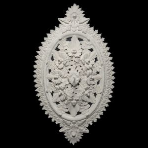 CCR-56V / R430V Lily Oval Ceiling Rose Vented