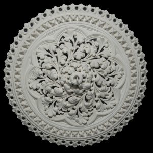 CCR-65V / R014V Frilled Canterbury Ceiling Rose Vented
