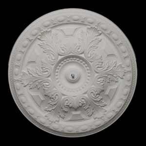 CCR-71P / R128S Mediterranean Ceiling Rose Solid