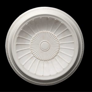 CCD-04 / D12 Regency Fluted Gerbera Medium Ceiling Dome