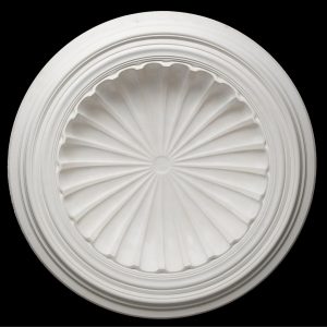 CCD-06 Large Fluted Interior Dome No Fringe