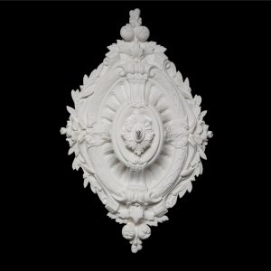 CCR-42P / R438S Fruit Bowl Oval Ceiling Rose Solid
