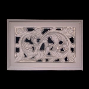 CCV-23A Leaf Trellis with Step Frame Wall Vent