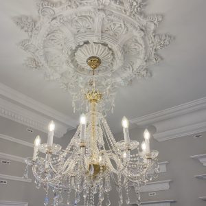 LS-15 Dream  Gold 10 light Italian Crystal Chandelier