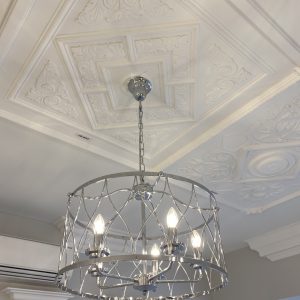 LS-31 Tolina 5 light Chrome Chandelier