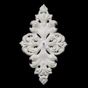 CCR-09V / R502V Ornate Leaf Oval Rose Vented