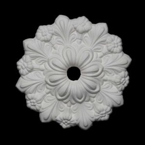CCR-14P / R411S Daisy Flower Small Ceiling Rose Solid