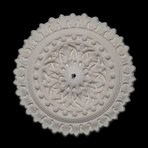 CCR-17P / R372P Gothic Medallion Ceiling Rose Solid
