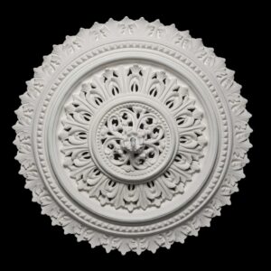 CCR-48V / R247V Queen's Crown Dulwich Ceiling Rose Vented