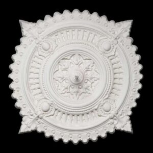 CCR-11P / R280S Four Arrow Ceiling Rose Solid