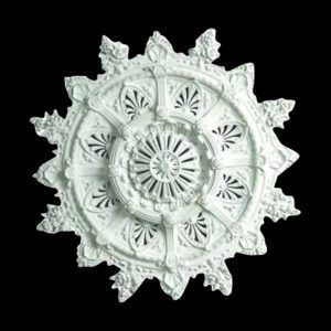 CCR-100V / R010V Large Grange Set Five Piece Ceiling Rose Vented