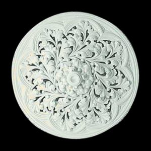 R014CV Round Canterbury Ceiling Rose Vented