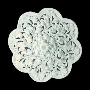 R014DS Inner of Canterbury Ceiling Rose Solid