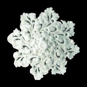 R014ES Star Canterbury Ceiling Rose Solid