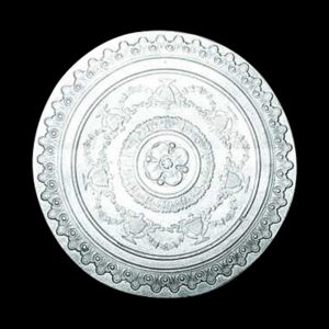 R184S Large Round Urn Rose Solid