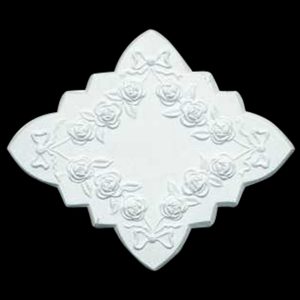 R447S Rose Bloom Diamond Ceiling Rose