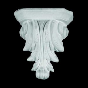 Curled Acanthus Leaf Truss with Cap 160mm x 145mm x 60mm
