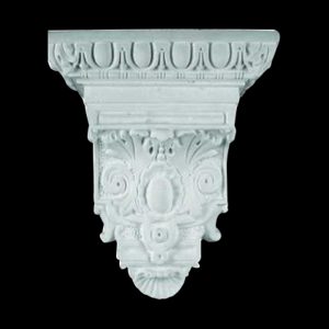 Egg and Leaf Truss with Cap 410mm x 350mm x 150mm