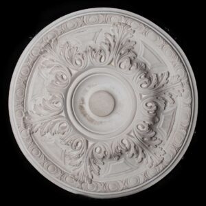 R110S Leaf Egg and Dart Ceiling Rose Solid