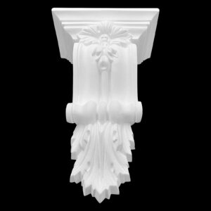Two Leaf, Three Tulip, Scroll and Swirl Truss with Cap 410mm x 260mm x 135mm