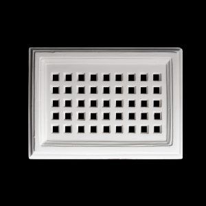 V05A Five x Nine Square Hole with Thick Square Border Wall Vent