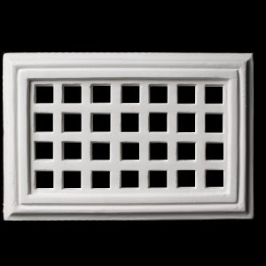 V05B Four x Seven Square Hole Wall Vent