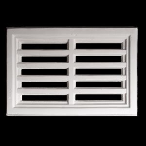 V12 Heritage Five Slot Horizontal Grid Wall Vent