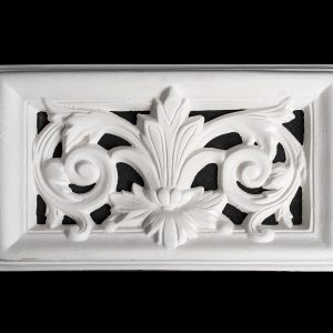 V45 Medium Plume Fleur de Lys Wall Vent