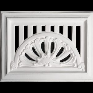 V57 Eight and Six Bar Shell Wall Vent