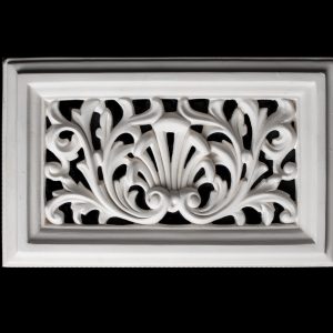 V65 Large Open Shell Wall Vent
