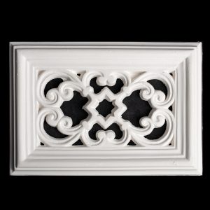 V66 Ornate Plaster Wall Vent