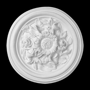 R360S Sunflower, Rose and Orchid Ceiling Rose Solid