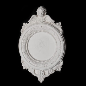 MF13 Round Cherub Mirror Frame