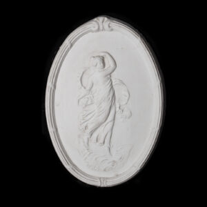 WP03 Framed Dancing Lady Wall Plaque Solid