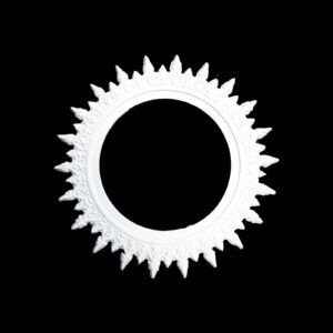 SUR-06 Queen Adelaide Fringed Ceiling Rose Ring