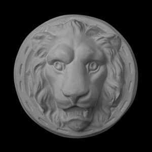 OM05 CEMENT TW Inghams Lion's Head with Slotted Frame
