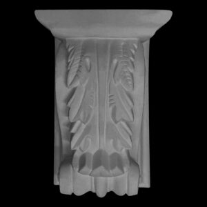 CCT-03 / T25 CEMENT Right Angled Leaf Truss with Cap in Cement