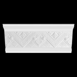 C908 - Spear & Square Art Deco Cornice